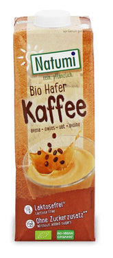 Organic oat drink with coffee flavor, no added sugar, 1000 ml - NATUMI